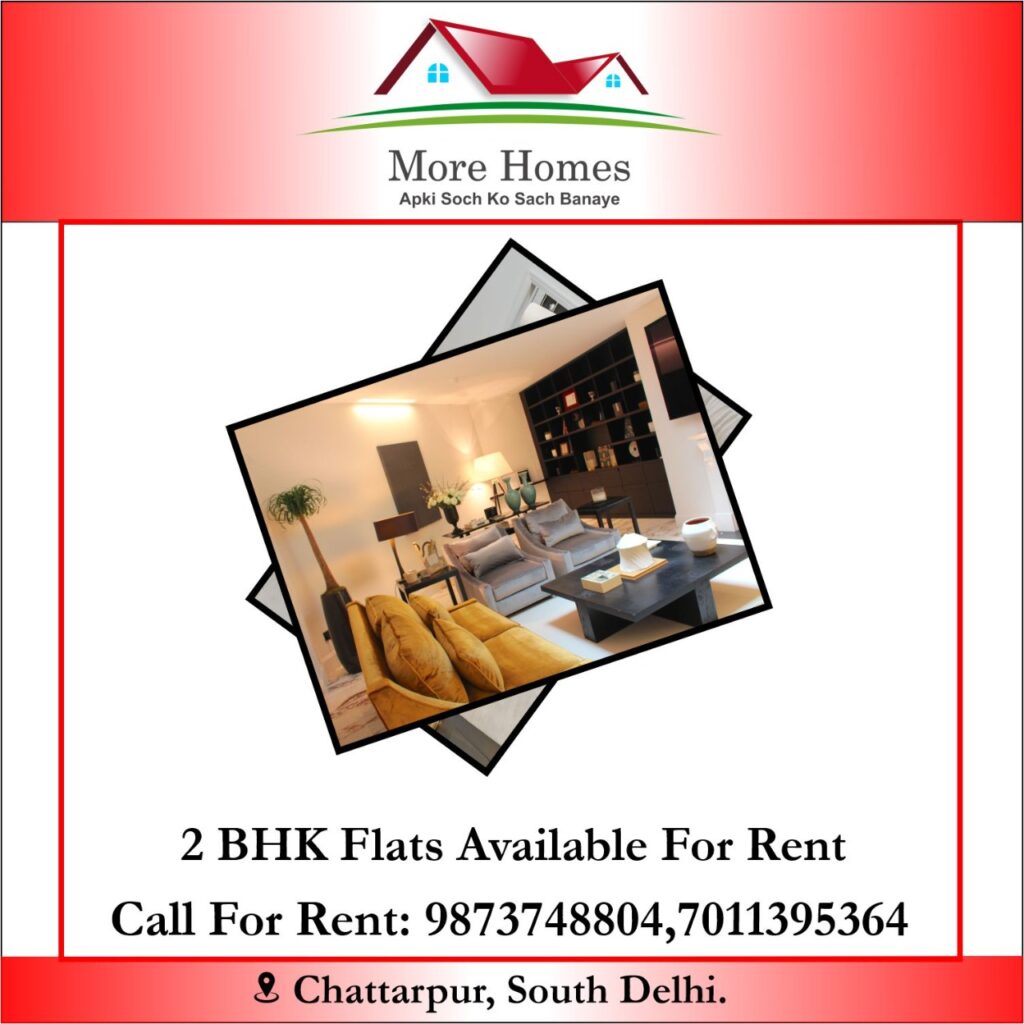 2 BHK Registry Flats in Chattarpur South Delhi