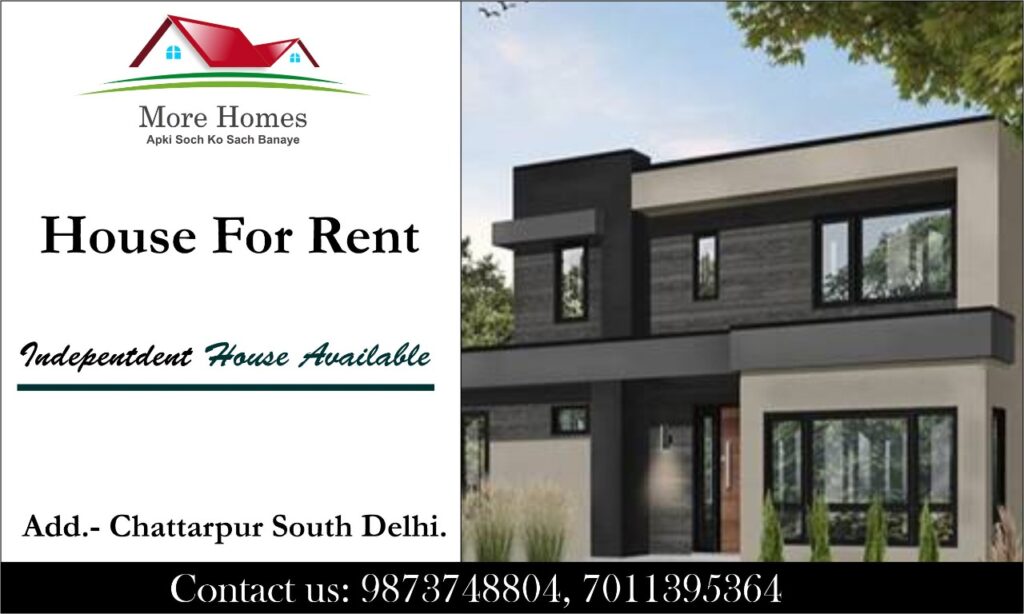 Flats for rent in Chattarpur Enclave