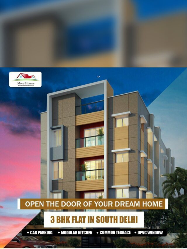 2 and 3 BHK Chattarpur with Loan