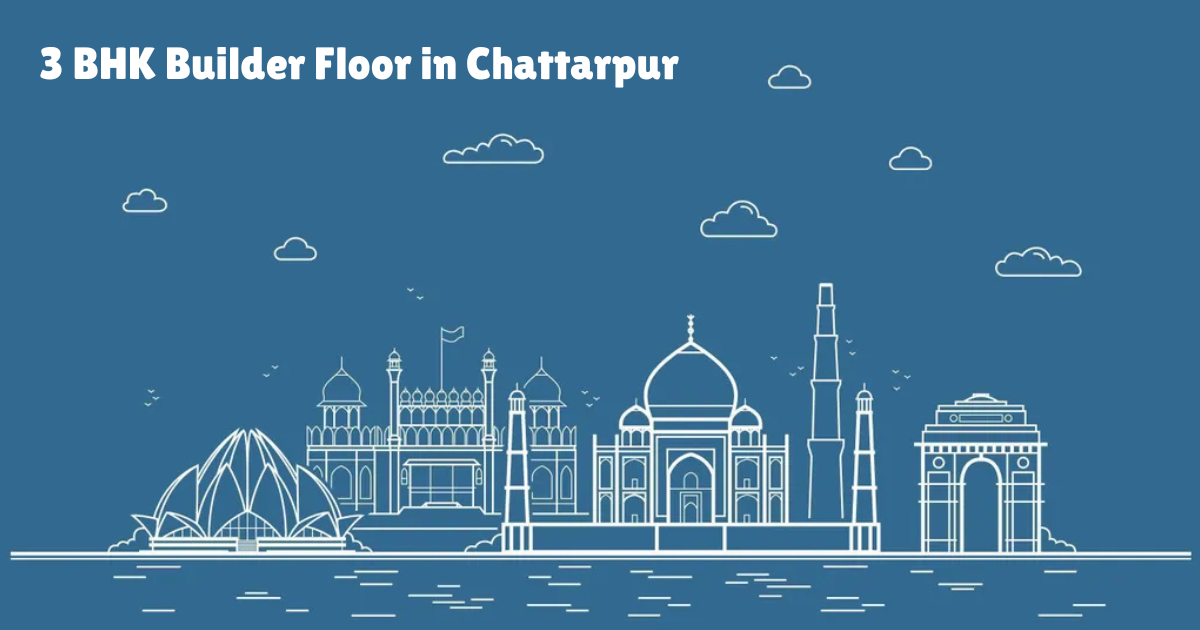 3 BHK Builder Floor in Chattarpur