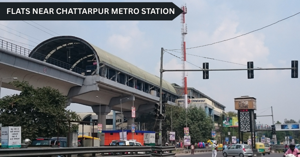 Flats Near Chattarpur Metro Station
