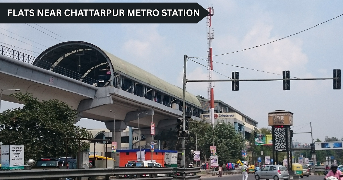 Flats Near Chattarpur Metro Station