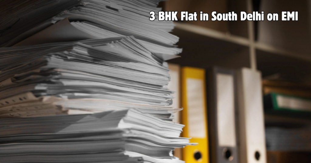 3 BHK Flat in South Delhi on EMI